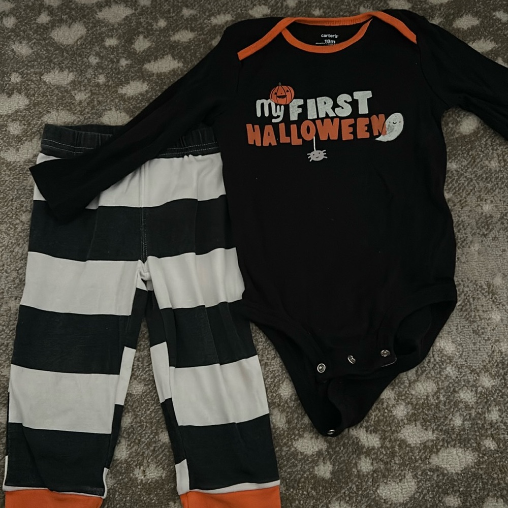 My First Halloween set, size 18 months